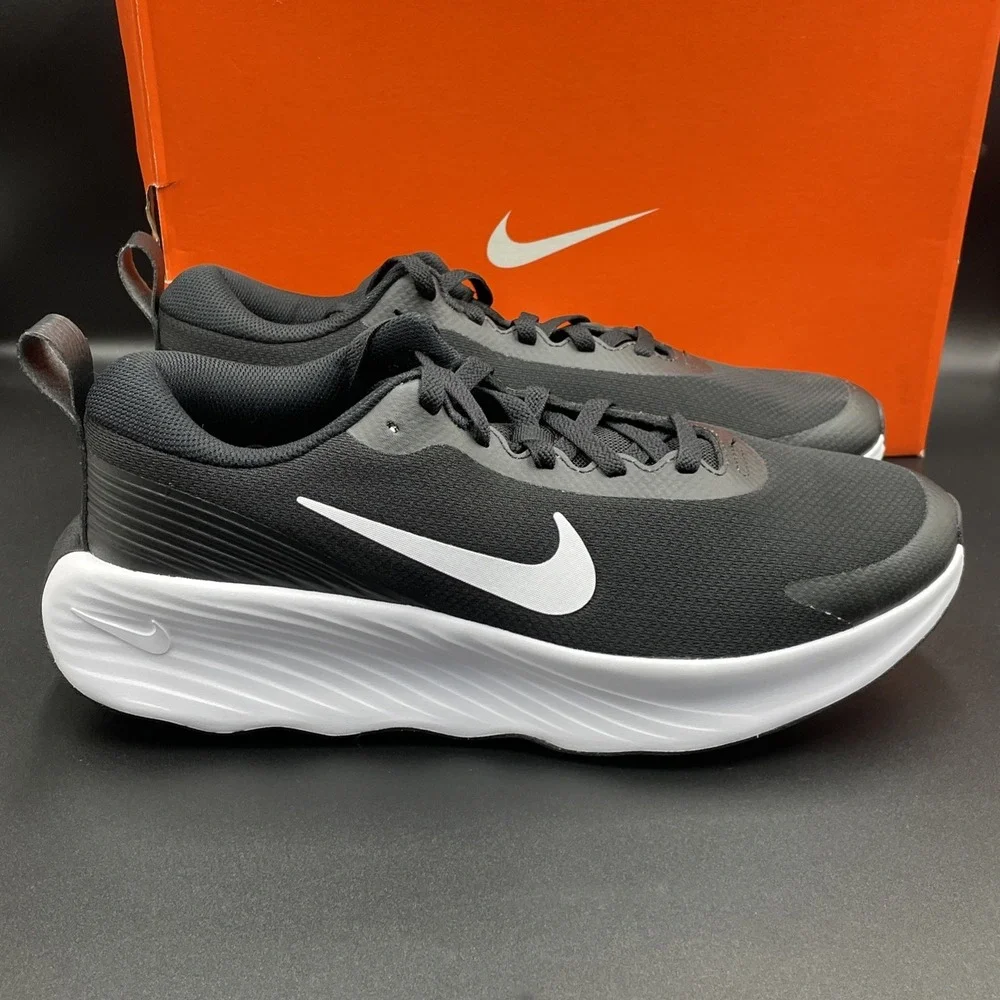 Nike PROMINA Men's Black White FV5285-002 Walking Comfort Shoes Size 11